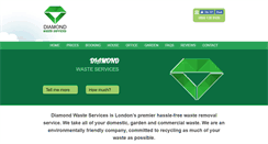 Desktop Screenshot of diamondwaste.co.uk